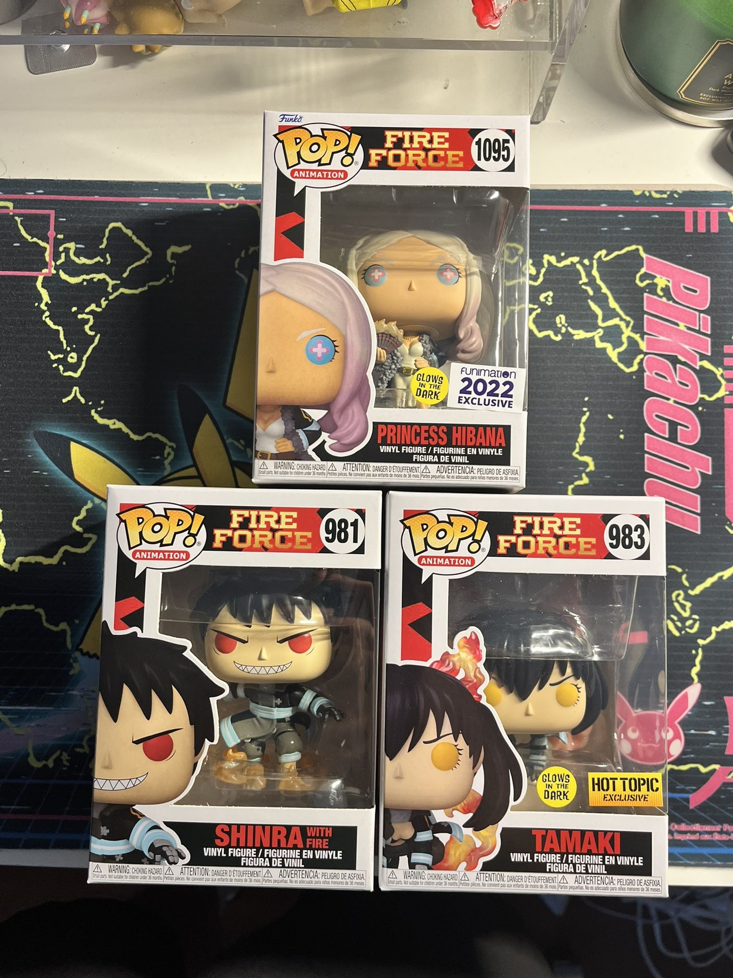 Fire Force Funko Pop Bundle