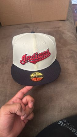 New Era Cleveland Indian Jacobs Field Patch Hat HC Exclusive 