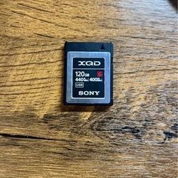 Sony XQD 120 GB