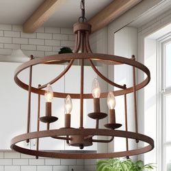 4 - Light Dimmable Chandelier