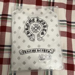 Chrome heart white long sleeve