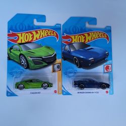 Hot Wheels-' 17 Acura NSX/' 89 Mazda Savanna Rx-7