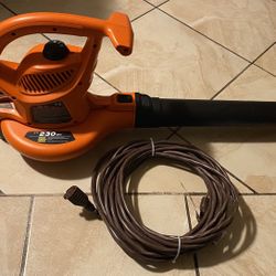 BLACK+DECKER 12 Amp Corded Electric 3-In-1 Handheld Leaf Blower, Vacuum, and Mulcher