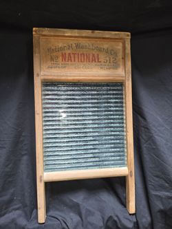 National Washboard Co. No. 512 Antique Washboard