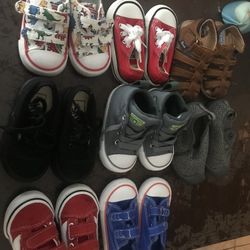 Bundle Lot Boy Clothes And Shoes 