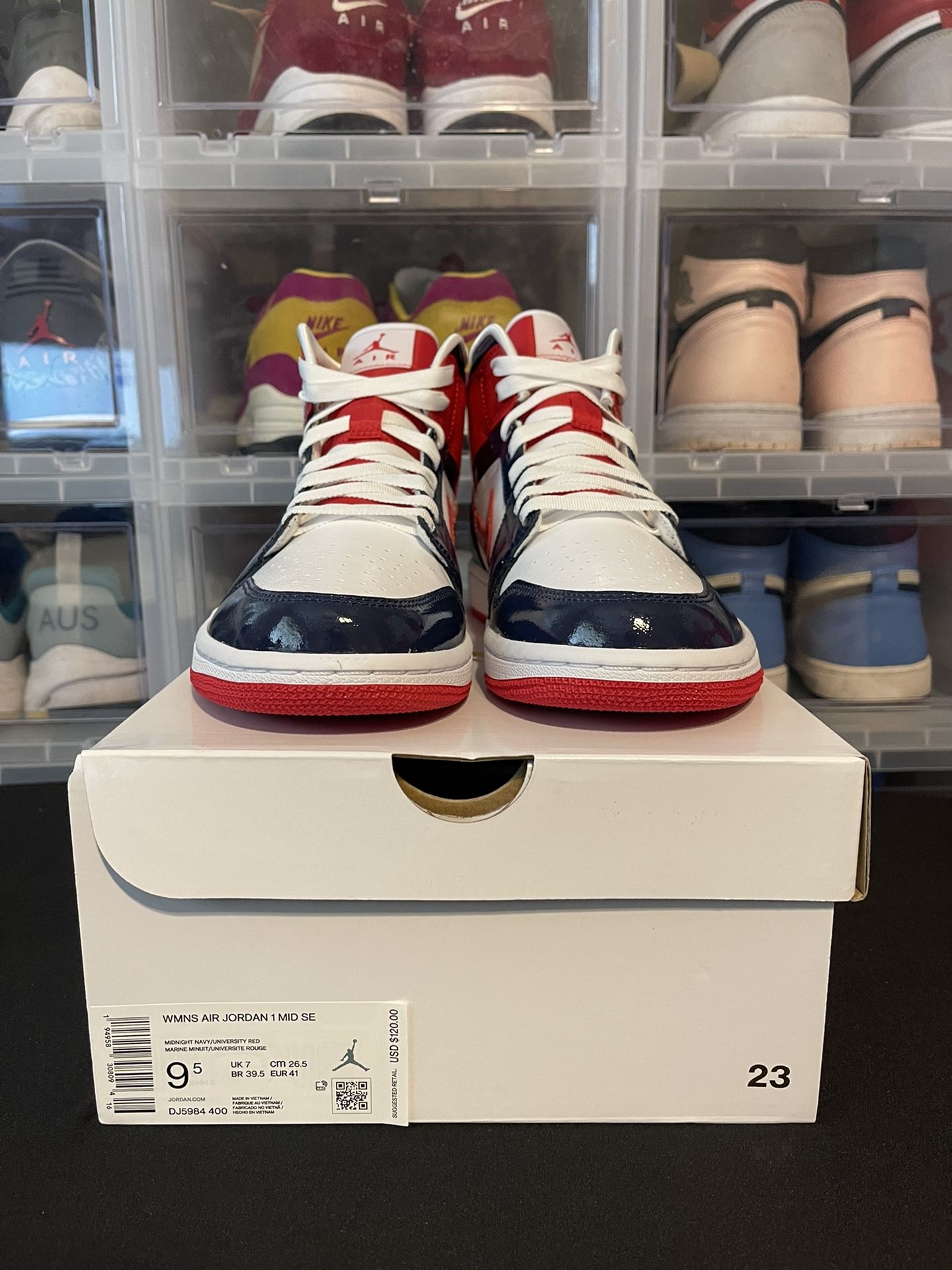 Air Jordan Mid (W) “Champ Colors” Size 8W 7W - Main Image