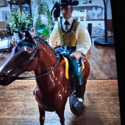 Vintage Hartlanhvd Wyatt Earp and horse