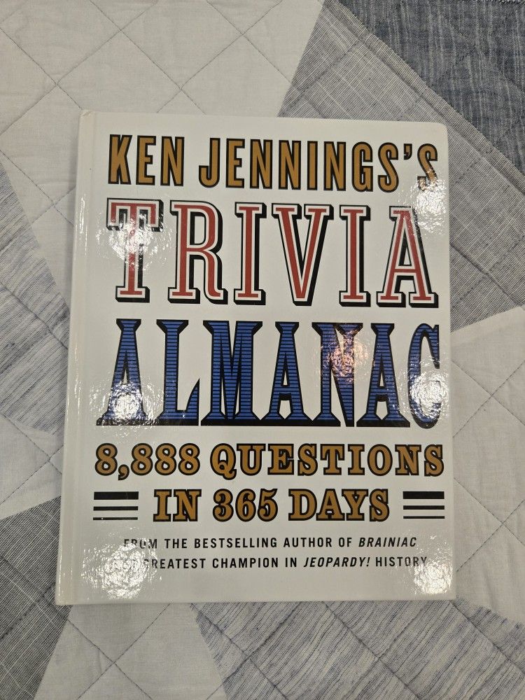 Ken Jenning's Trivia Almanac Book