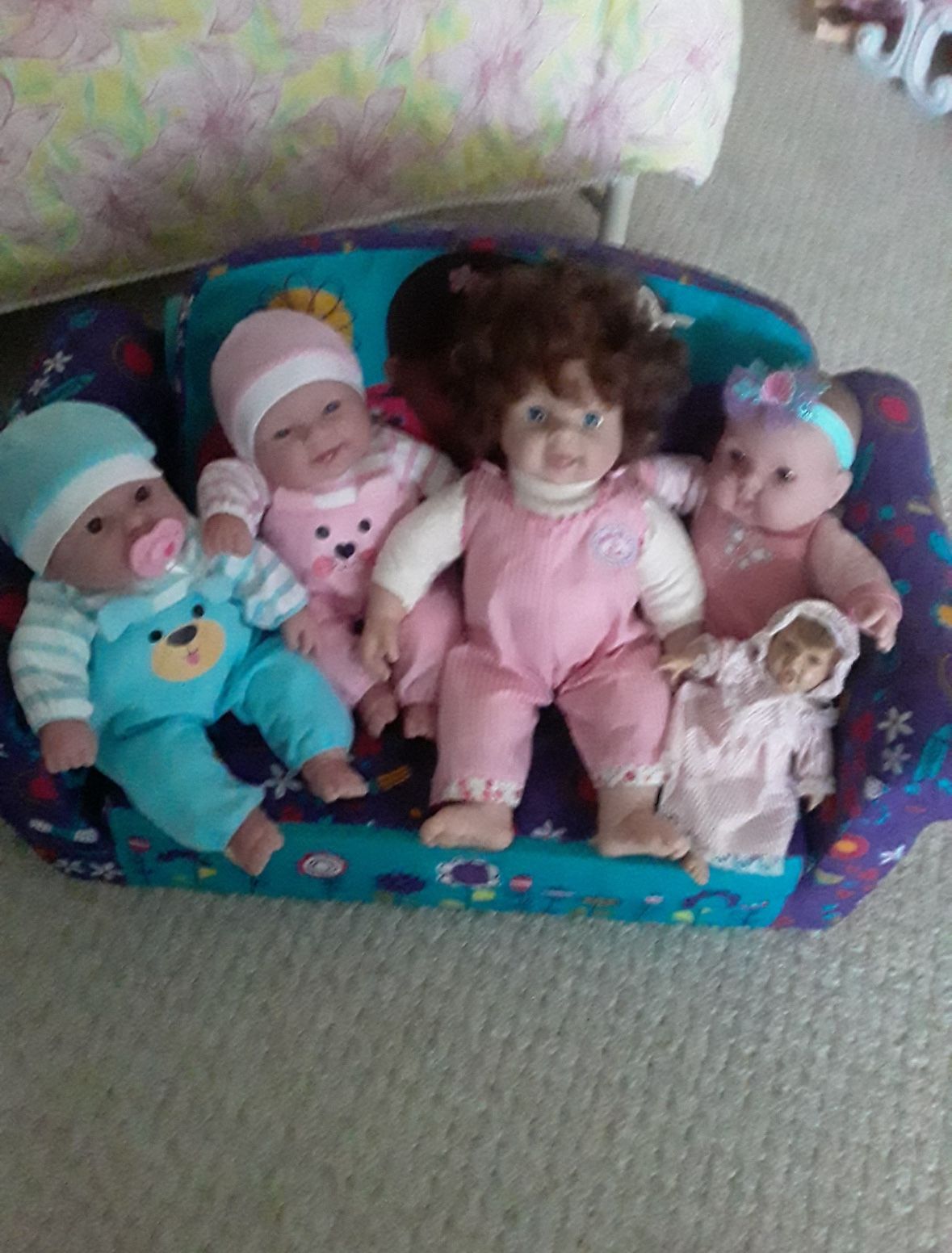 Five Different Dolls