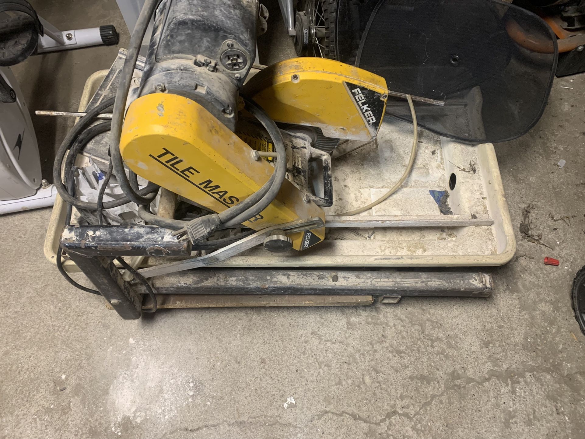Felker Tile Master TM-1 Wet Tile Saw