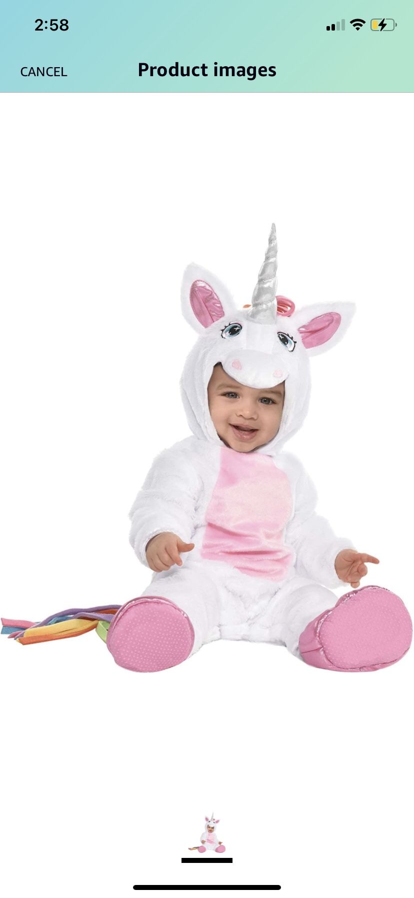 Infant Unicorn Costume