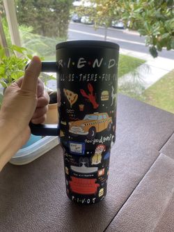 40oz TV Tumbler with Lid and Straw Stainless Steel Coffee Cup Funny TV Show Gifts,Vaccum Insulated Double Wall Coffee Mug for Brithday Anniversary Chr