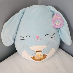 14" Bunny "Buttons" SQUISHMALLOW. NWT