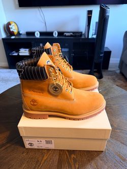Timberland x New Era Heritage Premium 6-Inch Chicago White Sox Waterproof Boot - Wheat.​