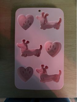 Silicon dachshund mold