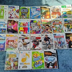 Nintendo Wii Game Lot – 25 Games – $145 Or Best Offer