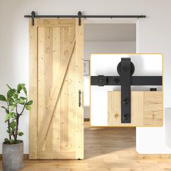 SKYSEN Barn Door Hardware Kit