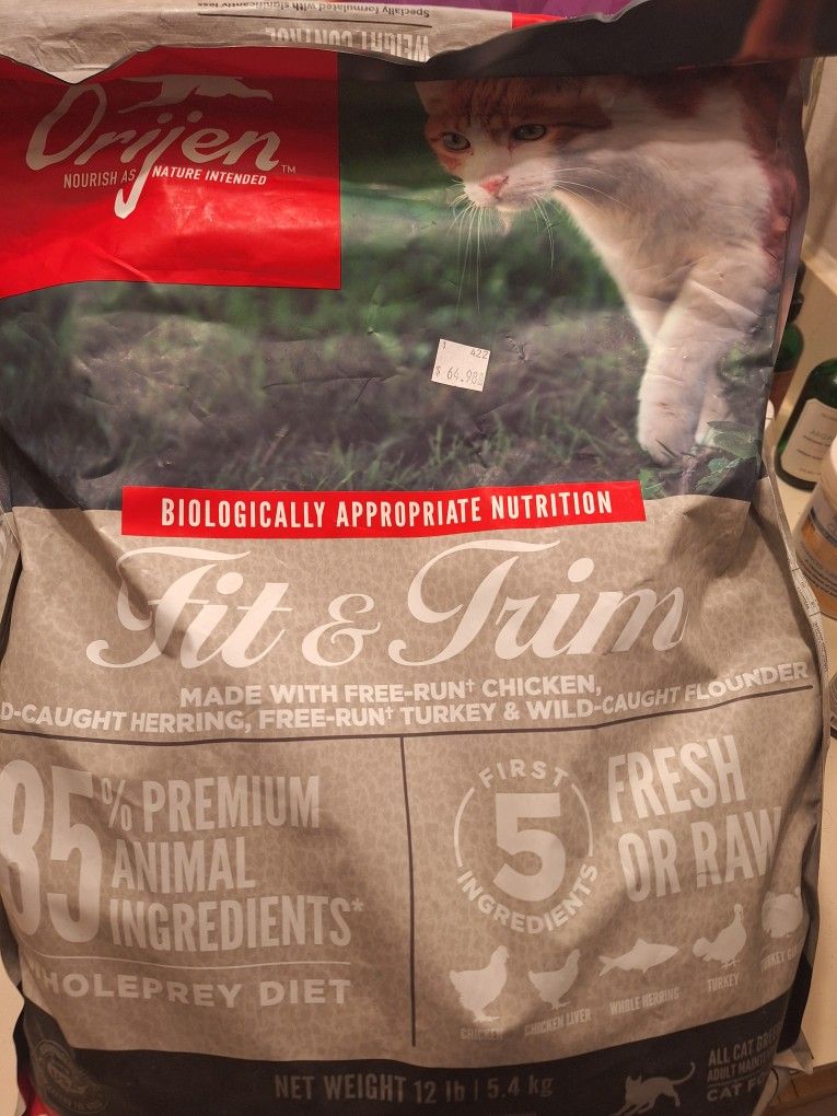 Cat Food ORIJEN Protein Only No Grains Open 4lbs