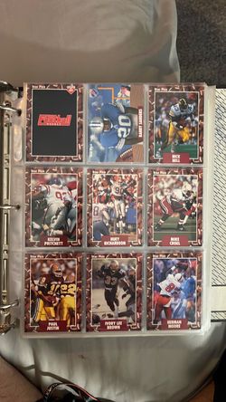 1991 Star Pics Pro Football Prospects 112 Card Set 6 Future Hall Of Famers