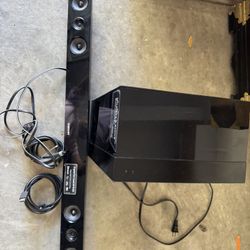 Samsung Audio Bar And Woofer 