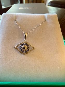 Evil eye necklace brand new