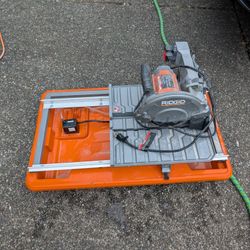 Ridged Tile Saw