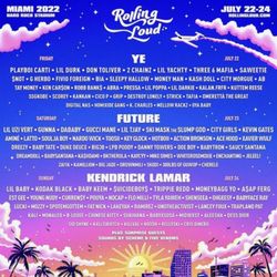 Rolling Loud Miami GA Ticket 2022
