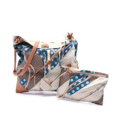 HERMES Silky City PM Clic Clac A Pois Shoulder Bag