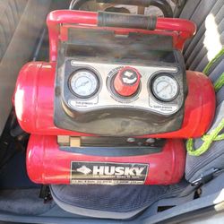 Husky Air Compressor Don't Know Anything About It But It Turns On