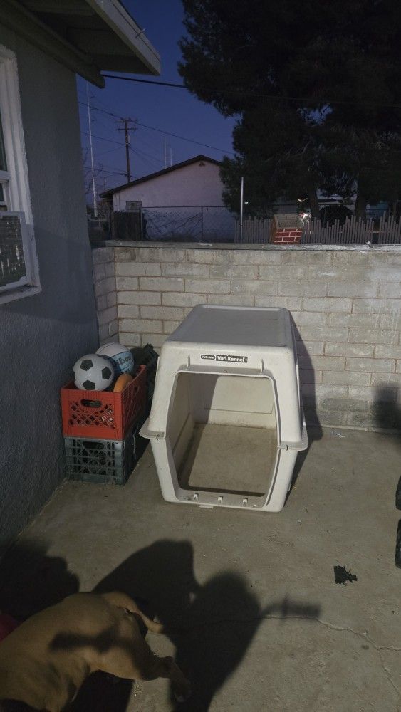Big Dog House. Small Crack In The Back. Very Nice Dog House