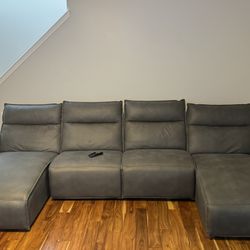 Grey Recliner Couches 