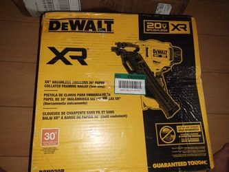 20-Volt 30Â° Cordless Framing Nailer (Tool-Only)