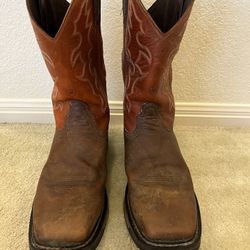 Ariat WorkHog Wide Square Toe Work Boots Size 15D