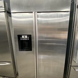 GE Profile Side By Side 48” Built In Refrigerator