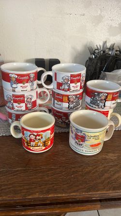 10 Campbell soup cups