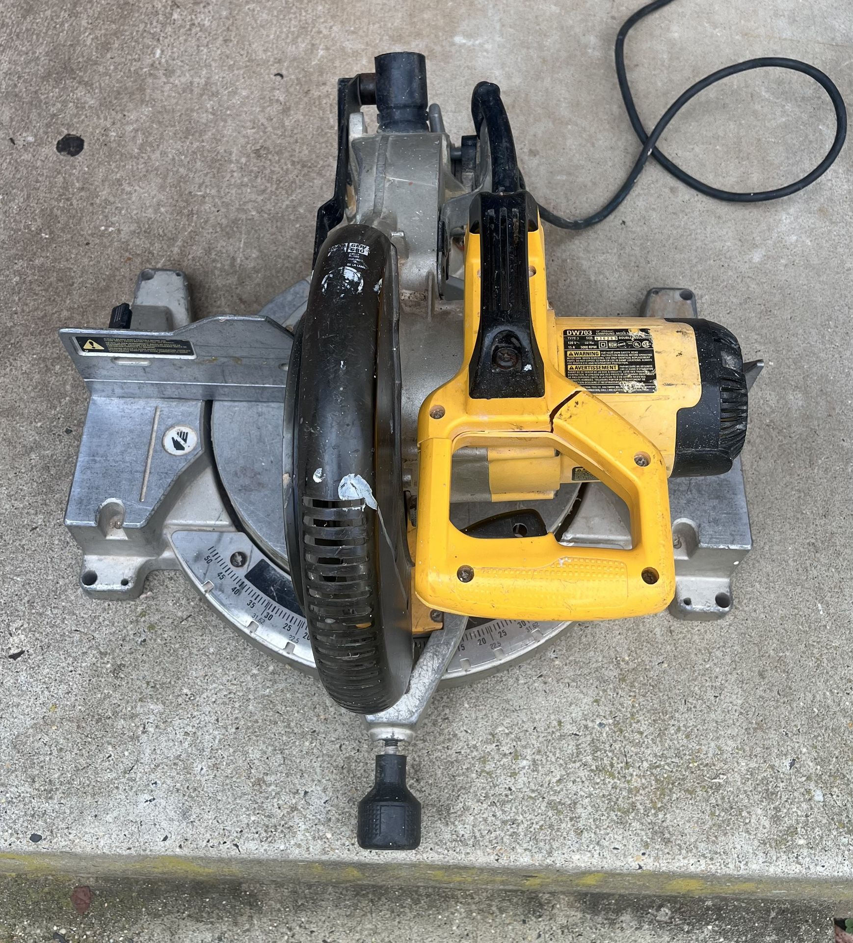 DeWalt 10” Compound Miter Saw 