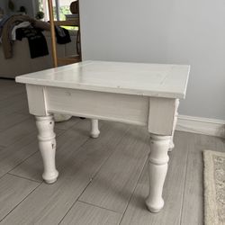 Wood End Table