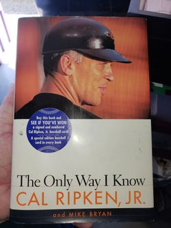 Cal Ripken Jr Baseball Hardcover