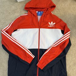 Men’s L Adidas Windbreaker  