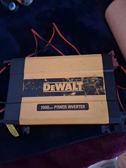 Dewalt 1000 watt inverter