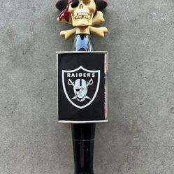 Raiders Beer Tap Handle 