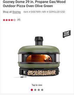 Gozney Dome dual flame