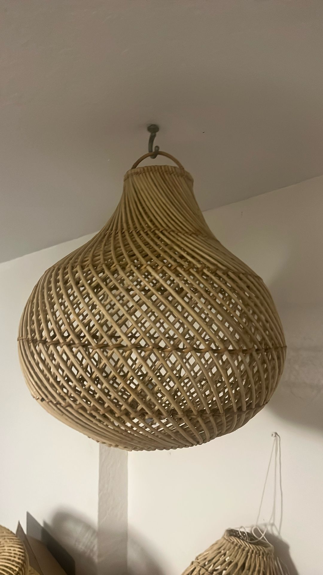 Wicker Pendant Light Shade