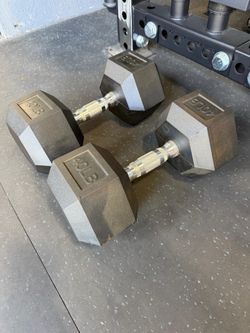 40 lb Hex Dumbbells – Pair ($50) 💪