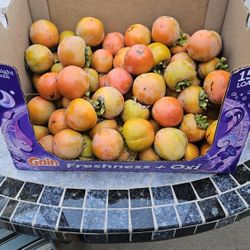 Persimmons.