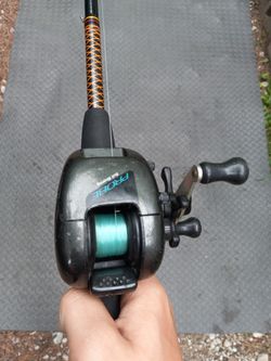 Bait Caster Fishing Pole Rod And Reel Combo ,Quantum Probe Reel Shakespeare  Ugly Stik Rod for Sale in Houston, TX - OfferUp