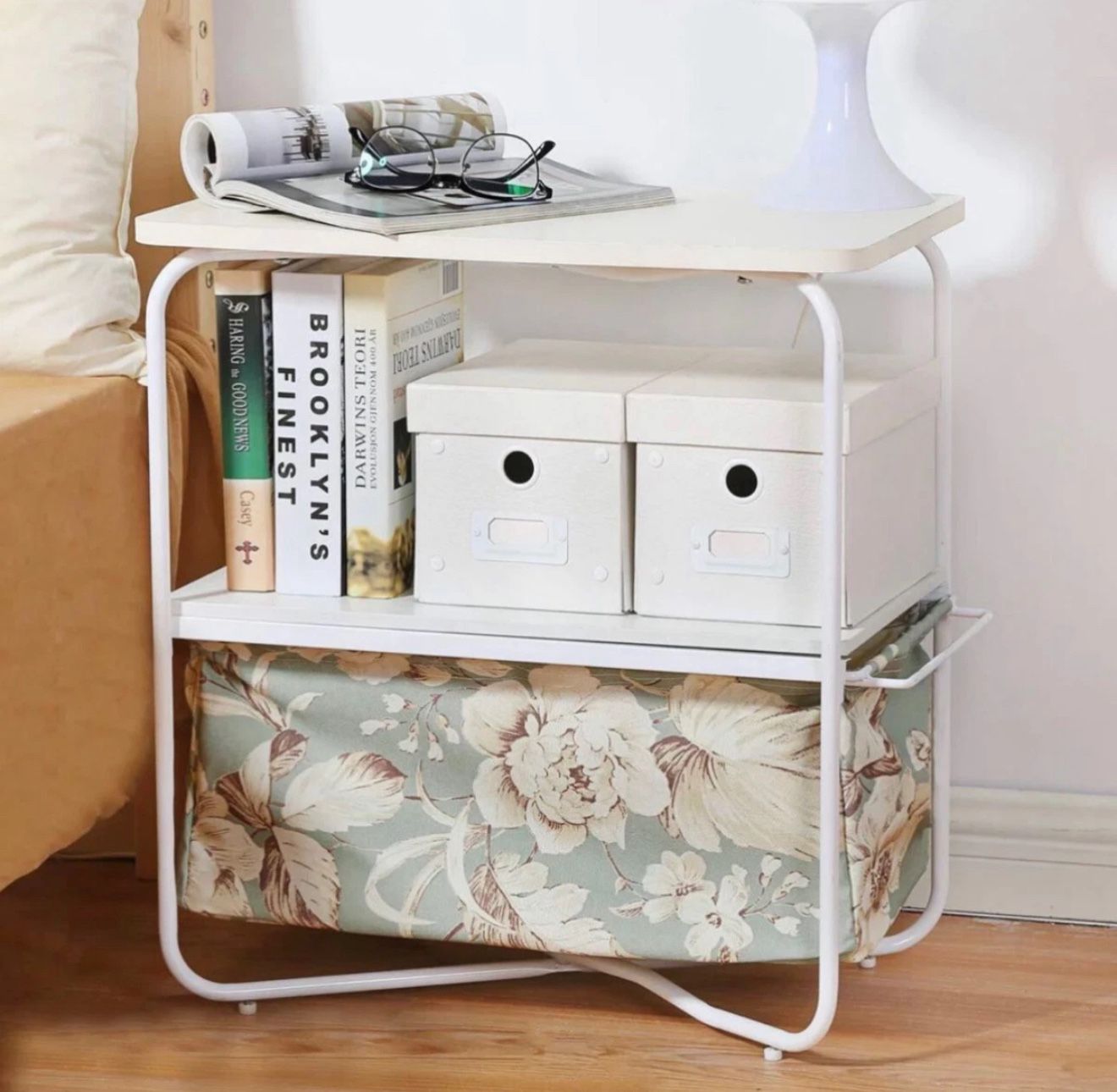 3-Tier End Table Side Sofa Night Stand Storage Display Shelf