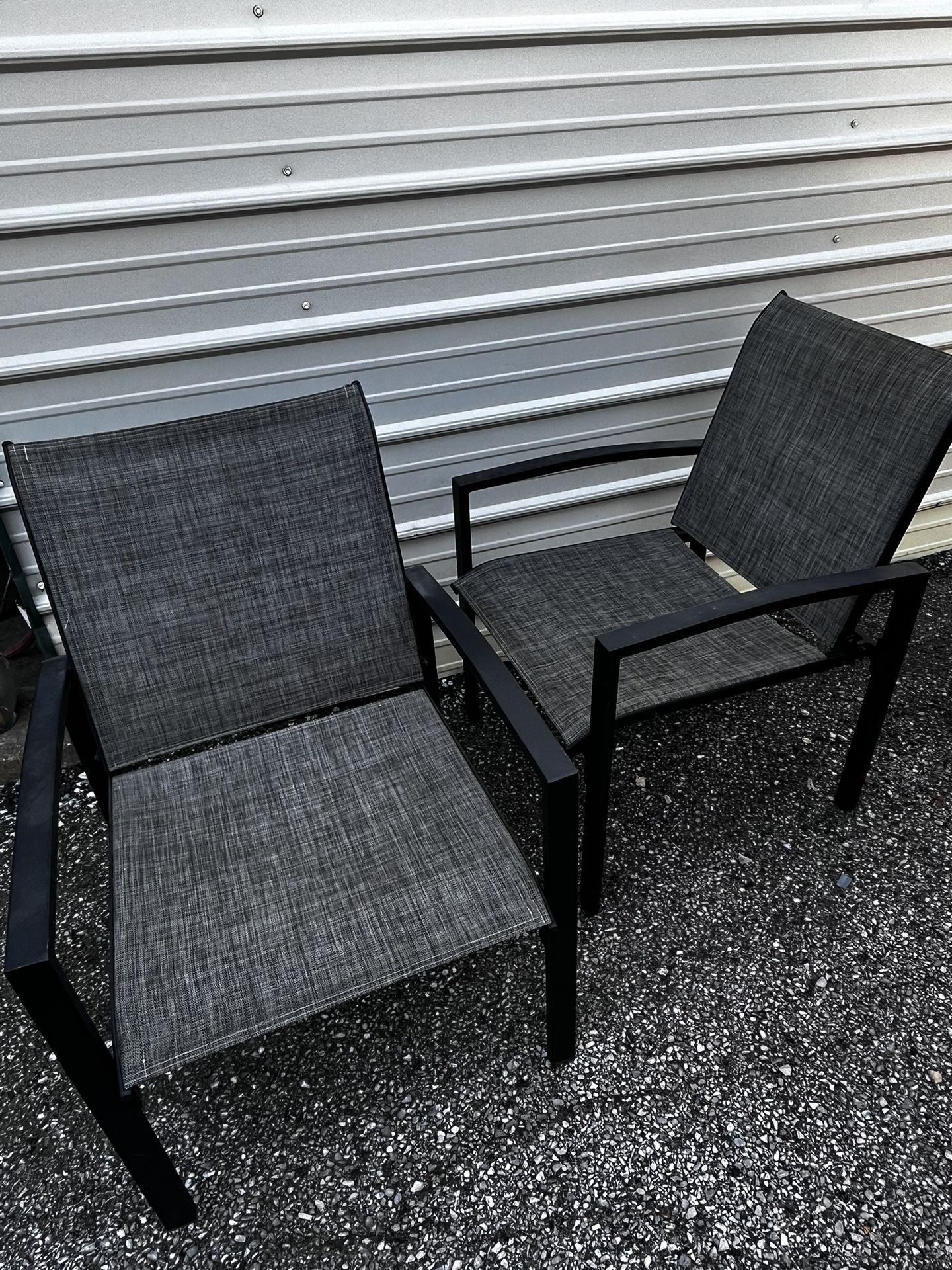 2 Nylon Chairs $20 Each 