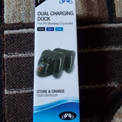 New Ps4 Smart LED Dual Charging Dock 