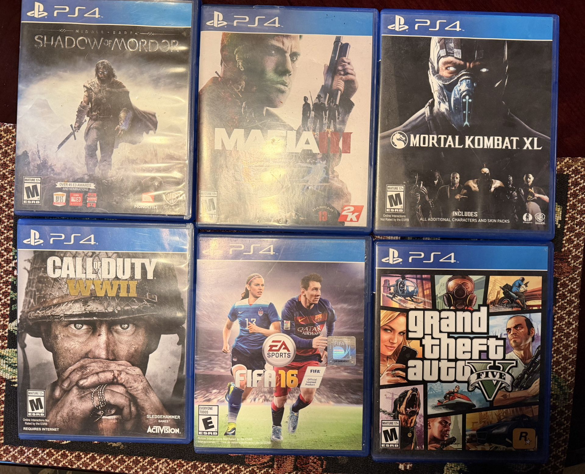 PS4 Games Like New